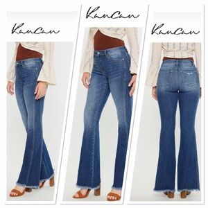 KanCan Annika High Rise Flare Leg Jeans